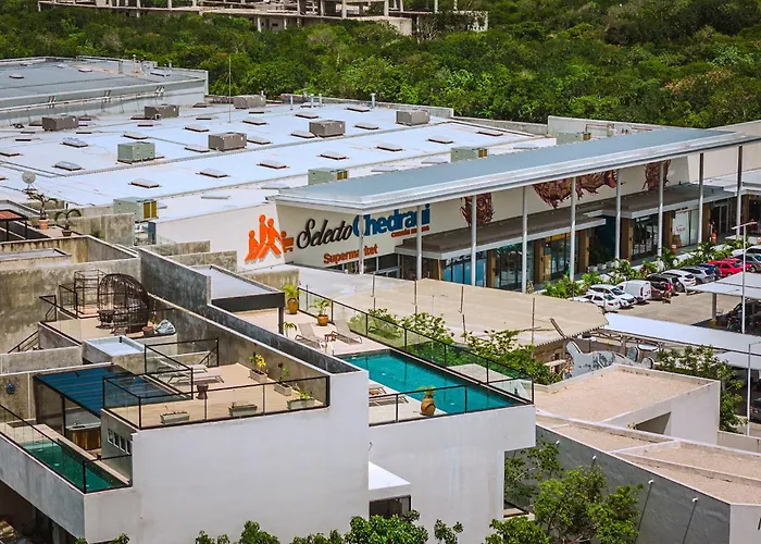 Stylish Ph With Private Pool-gym-superstore Apartamento Tulum
